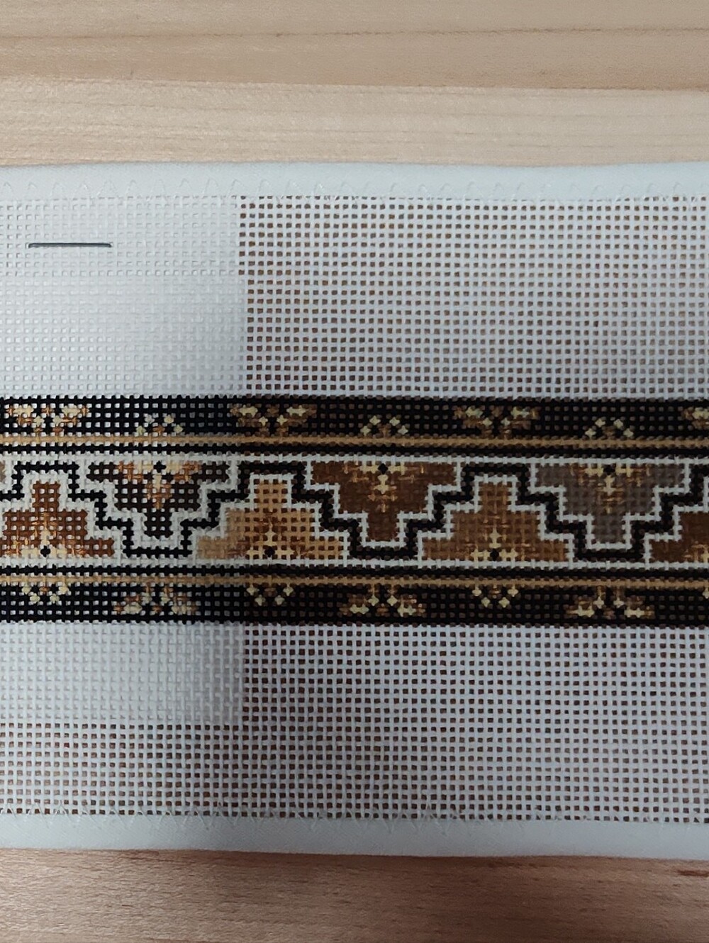 Southwest Style Needlepoint Belt Canvas